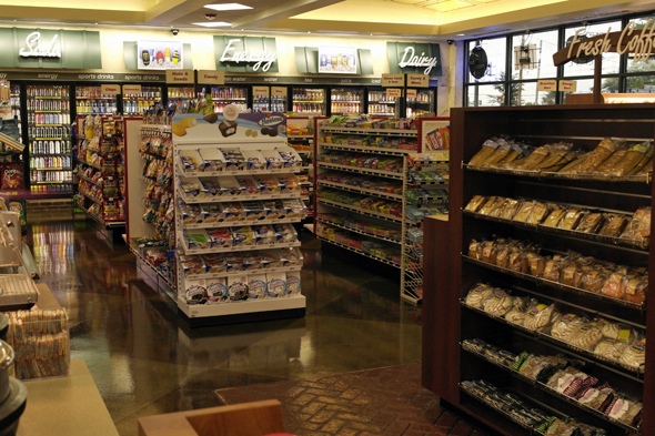 Let us assist you in selecting the best retail gondola fixtures and shelving for your c-store sales area.